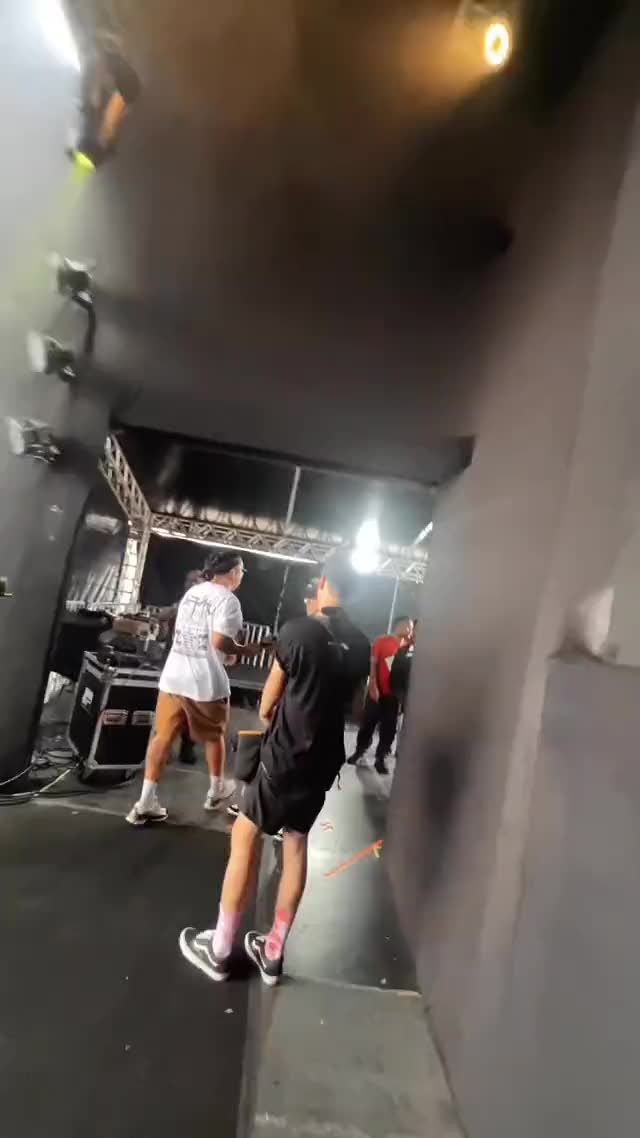Bastidor do Rock in Rio
