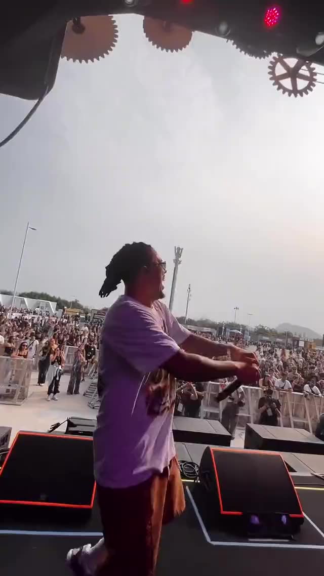 WC no Beat no palco do Rock in Rio